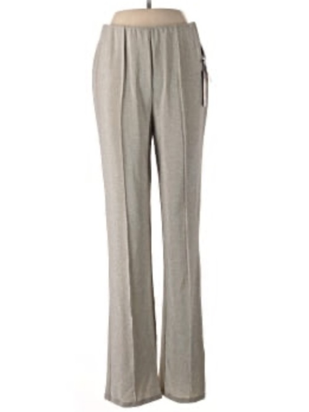 Rachel Roy Women's Silver Metallic Pull-On Dress Pants Size XL 🆕